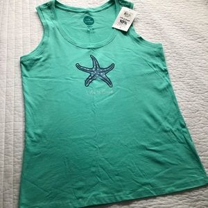 Life is Good Tank Top Beach Cover Up